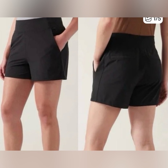 Athleta Pants - NWT Athleta Brooklyn Shorts | Size 2 Tall | Black
